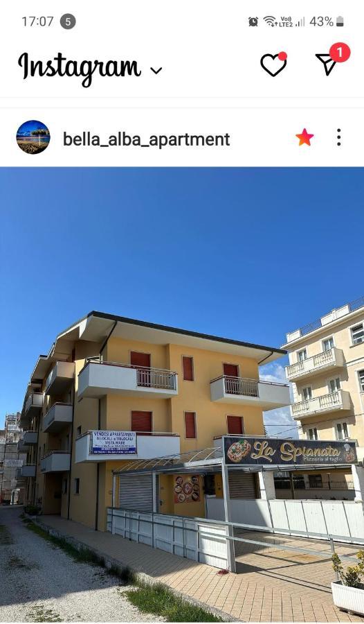 Bella Alba Apartment On The Beach Alba Adriatica Exterior photo